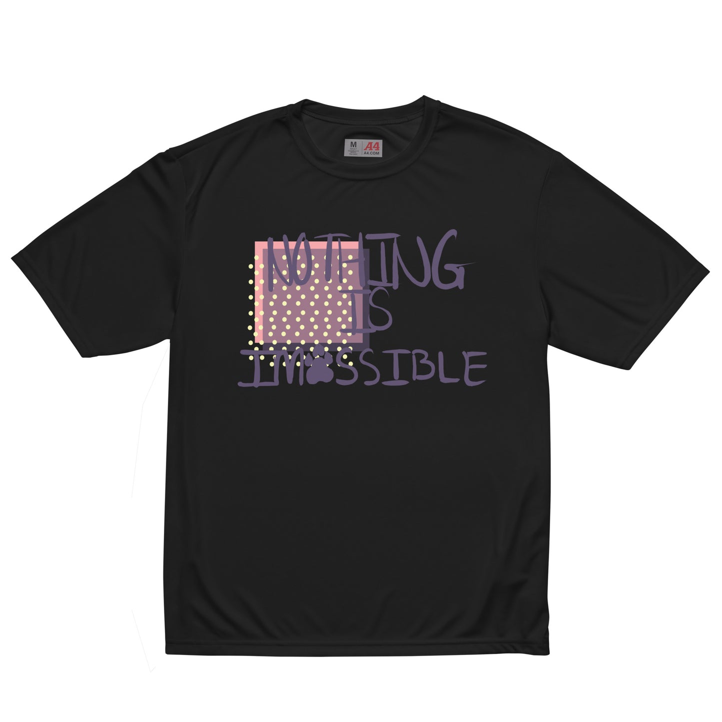 Nothing Is Impawssible Crew Neck T-shirt