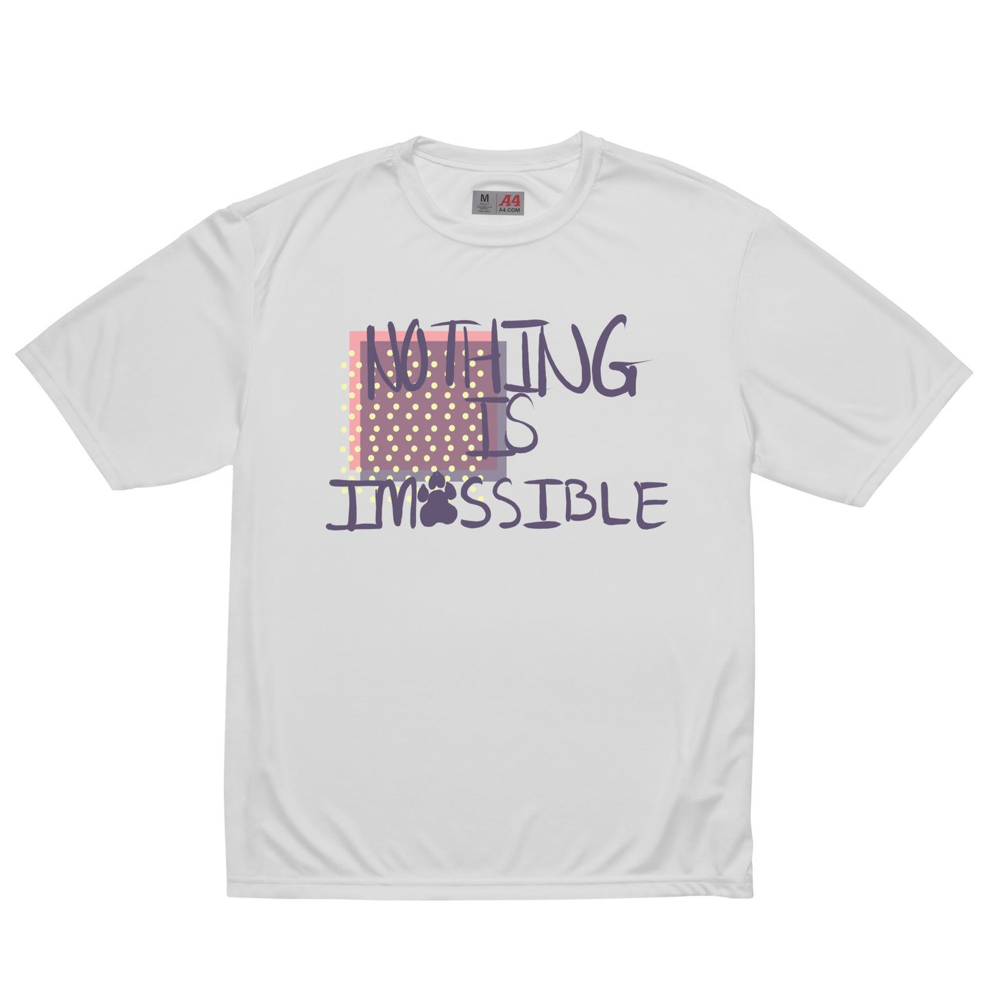 Nothing Is Impawssible Crew Neck T-shirt